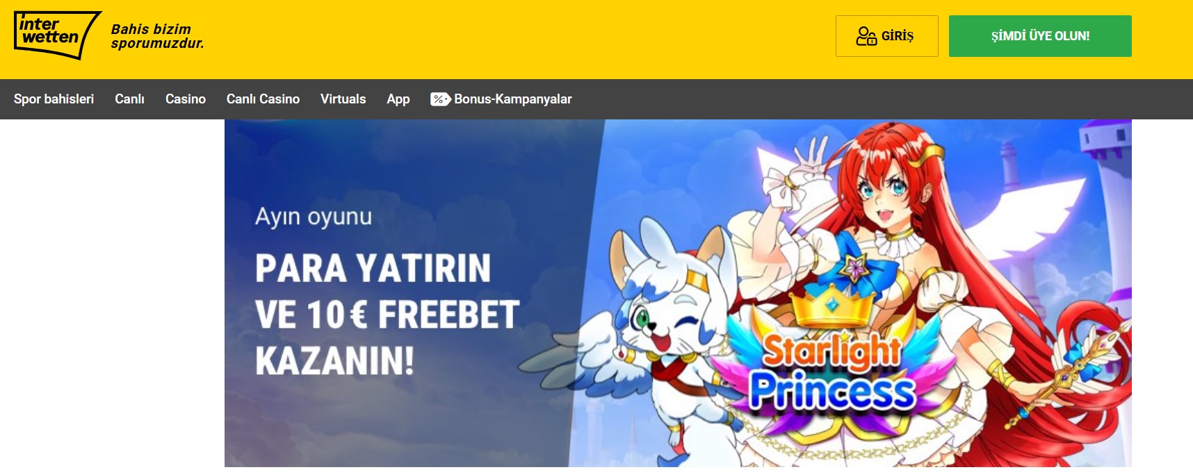 İnterwetten Altyapı